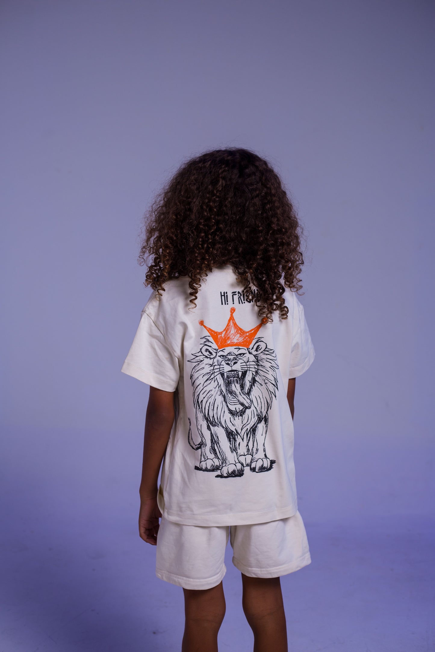 Savana Ecru Set - Lion Print