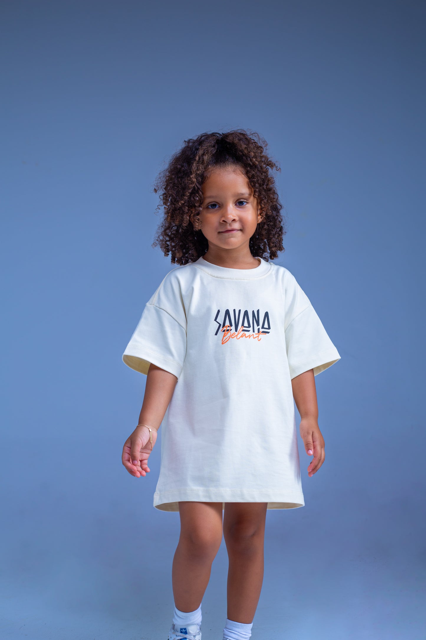 Savana Ecru T-shirt - Lion Print