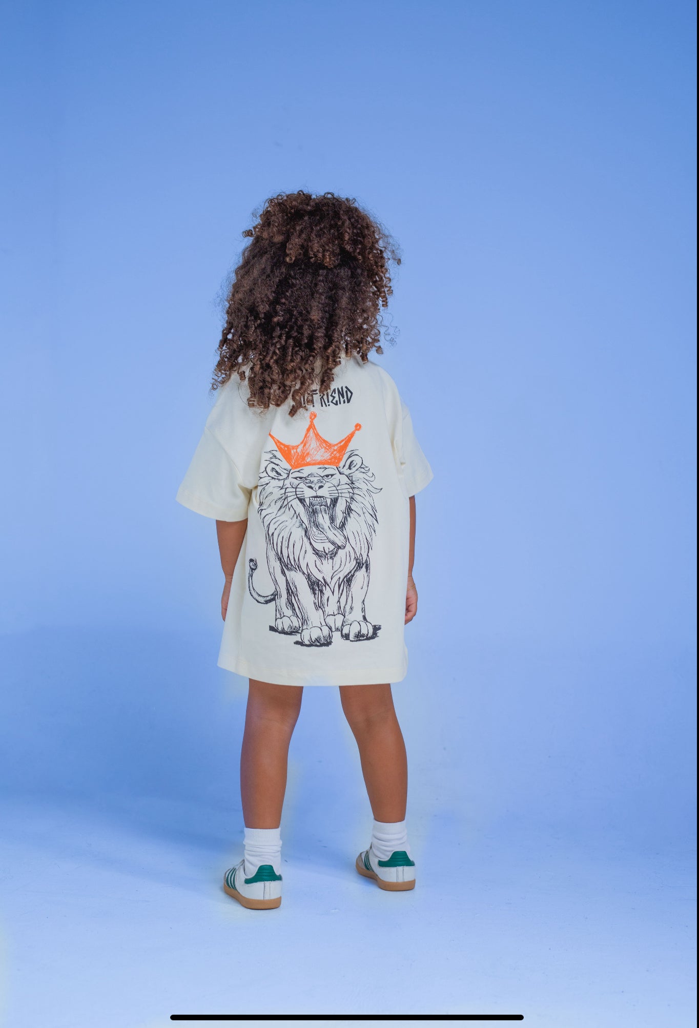 Savana Ecru T-shirt - Lion Print